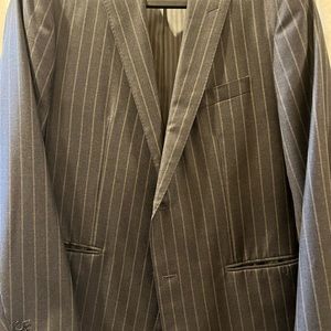 Banana Republic Slim Monogram Charcoal 44 R suit and 34x32 pants